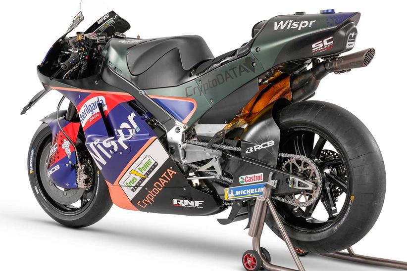 2023 CryptoDATA RNF Racing Aprilia RS-GP Livery