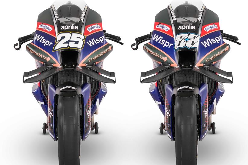 2023 CryptoDATA RNF Racing Aprilia RS-GP Livery