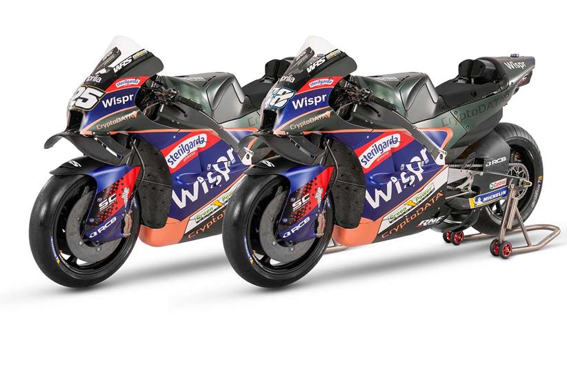 2023 CryptoDATA RNF Racing Aprilia RS-GP Livery