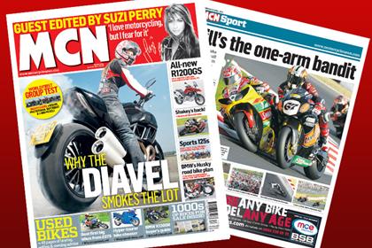 MCN guest edited by Suzi Perry