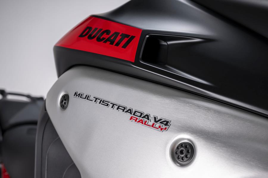 Ducati Multistrada V4 Rally tank badge