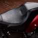 The 2023 Indian Sport Chief rider's seat has a rear pad