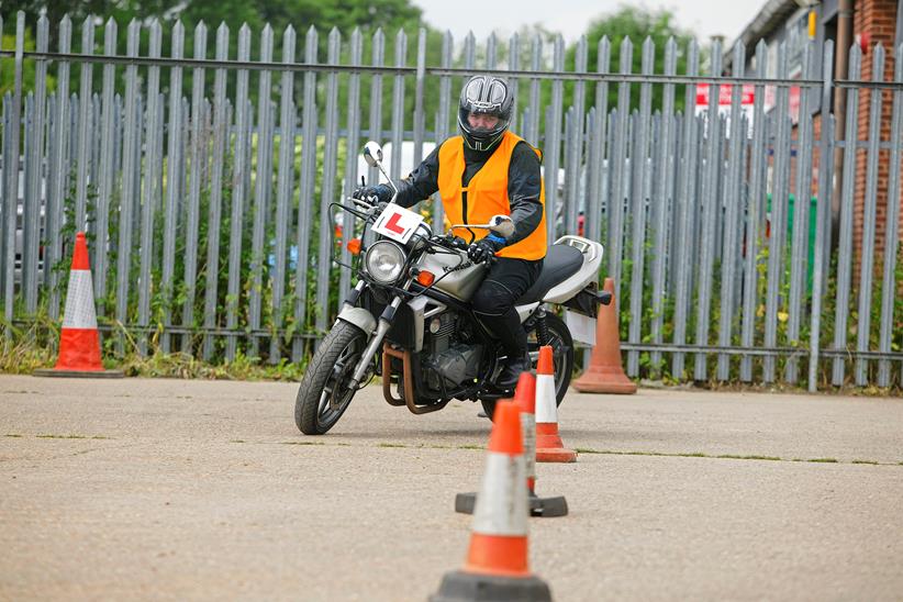 A rider training