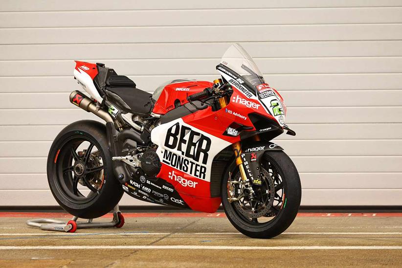 Glenn Irwin's 2023 BeerMonster ducati V4 R