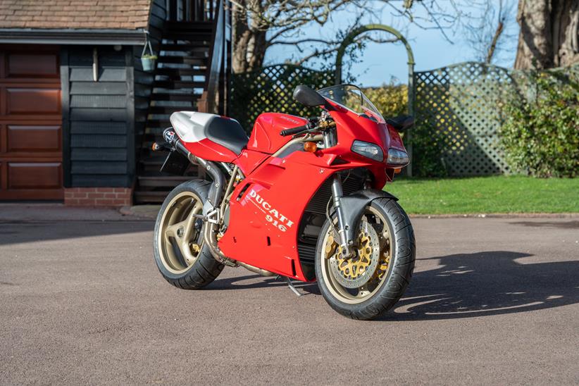 Ducati 916 SPS that sold for £55k