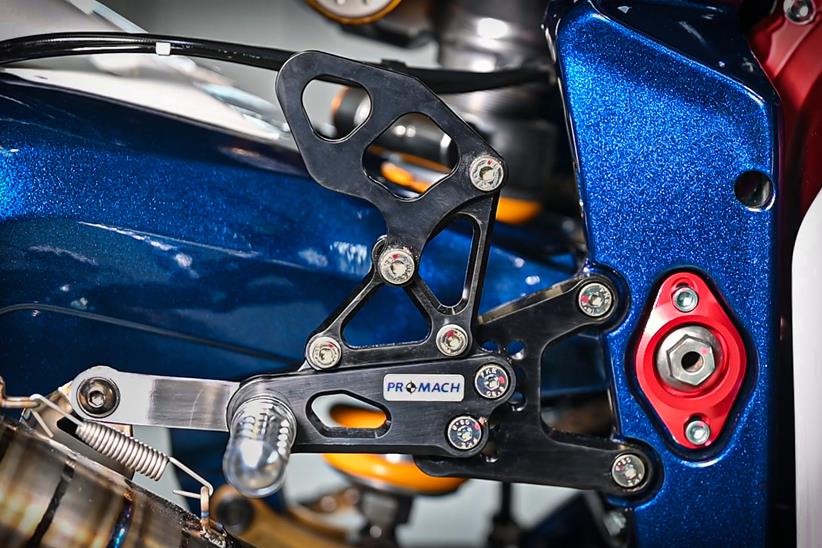 Moto Evo Supersport racer rearsets