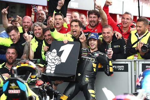 MotoGP Argentina: Marco Bezzecchi seals maiden victory with wet weather masterclass