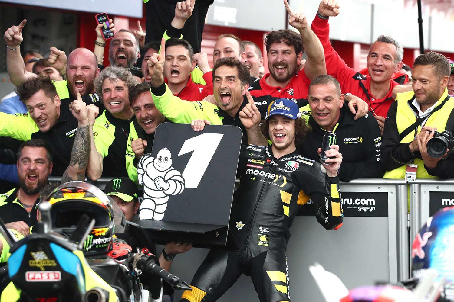 MotoGP: Bezzecchi dá 'show' no Grande Prémio da Argentina e