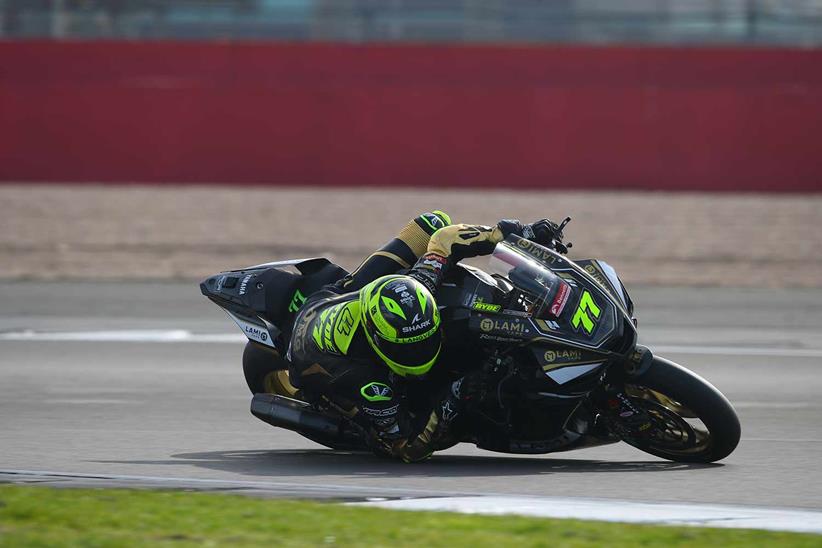 Kyle Ryde in action at Silverstone during qualifying