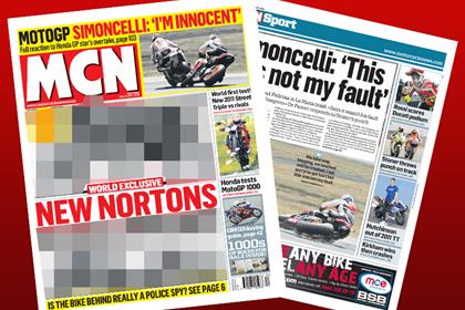 New Nortons revealed in this week's MCN!