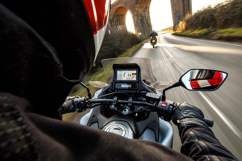 Onboard a Honda NT1100