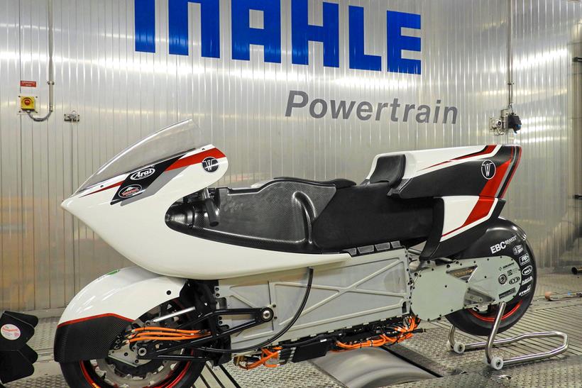 White Motorcycle Concepts have worked with MAHLE