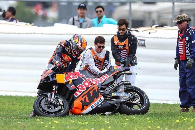 A fall for Jack Miller at COTA