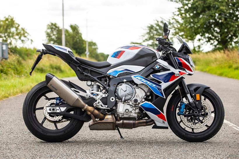 BMW M1000R right side profile