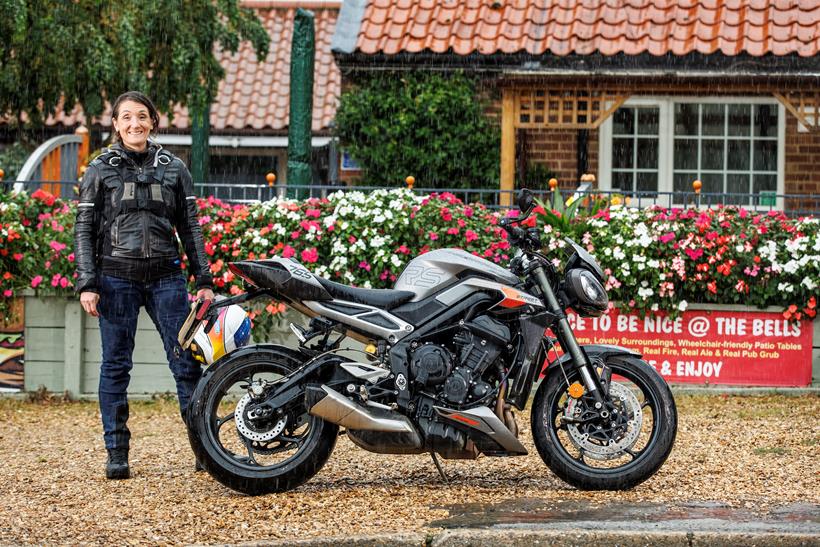 Triumph Street Triple RS tested by Emma Franklin