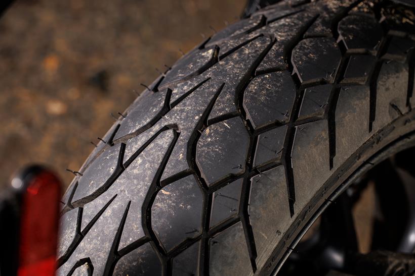 Dunlop Mutant tread pattern