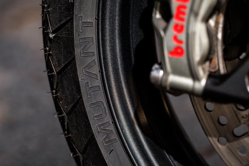 Dunlop Mutant tyre sidewall