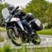 Honda Transalp long-term test bike action riding shot