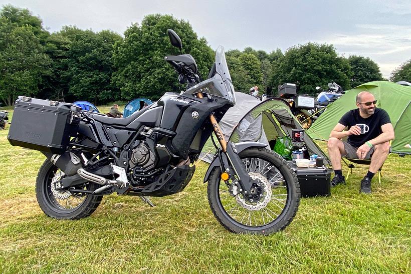 Long-term test Yamaha Ténéré 700 World Raid camping