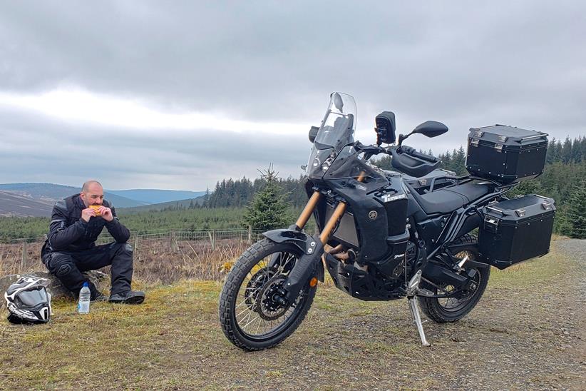 Long-term test Yamaha Ténéré 700 World Raid lunch break