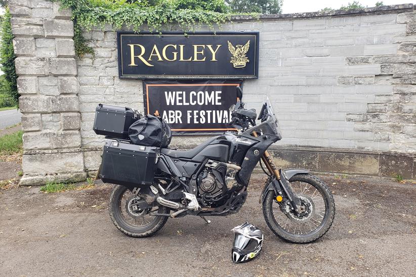 Long-term test Yamaha Ténéré 700 World Raid at the ABR Festival