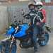 Dan Sutherland takes his mum for a spin on the Suzuki GSX-8S