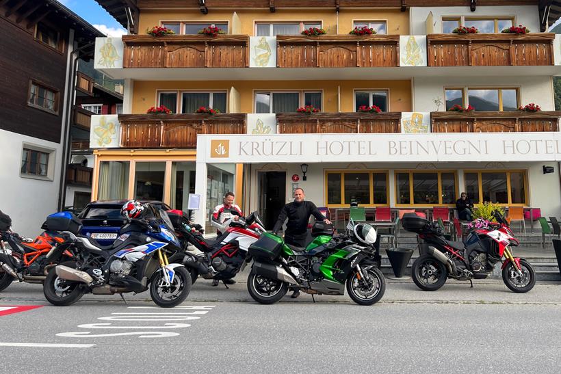 Kawasaki Ninja H2 SX SE long-term test bike touring group