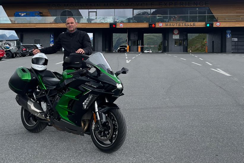 Kawasaki Ninja H2 SX SE long-term test bike in Austria