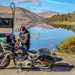 Long-term Harley-Davidson Low Rider ST refuelling by a loch