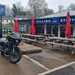 Long-term Harley-Davidson Low Rider ST at the Filling Station café