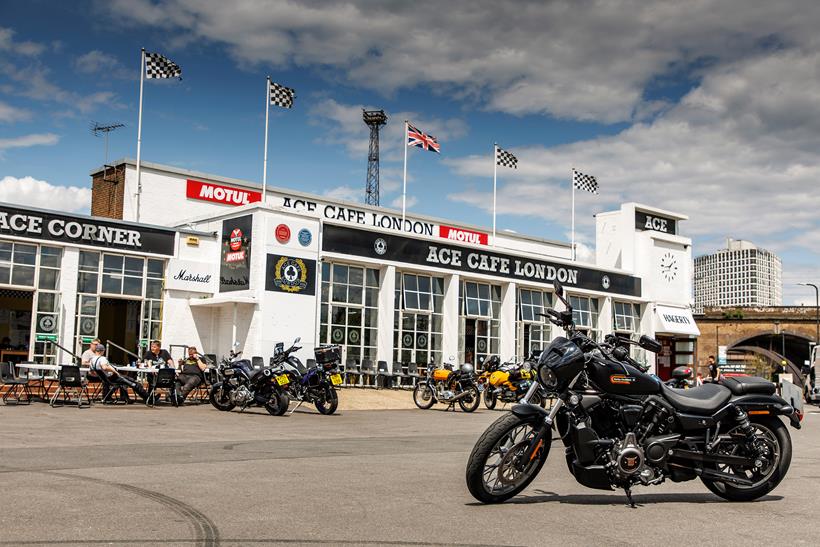 Harley-Davidson Nightster Special at the Ace Café