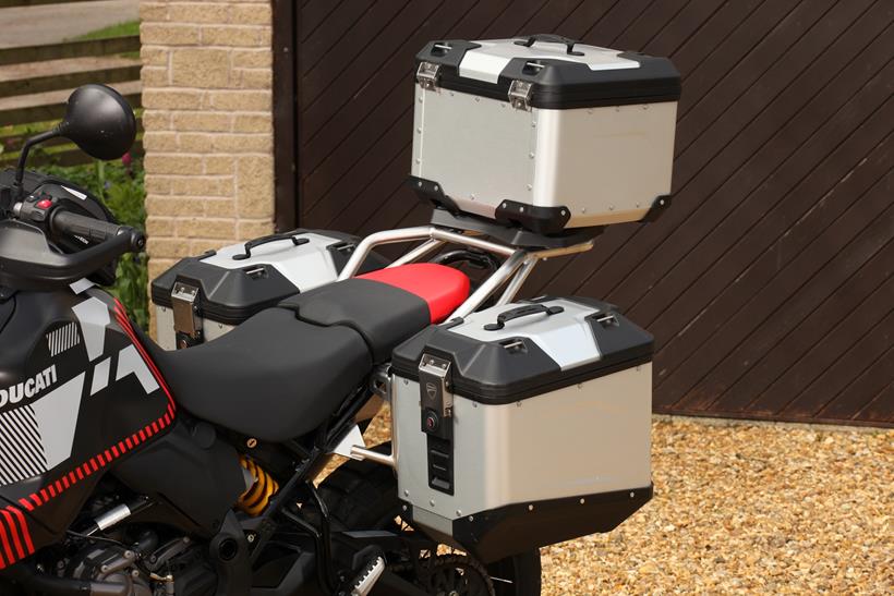 Ducati DesertX luggage