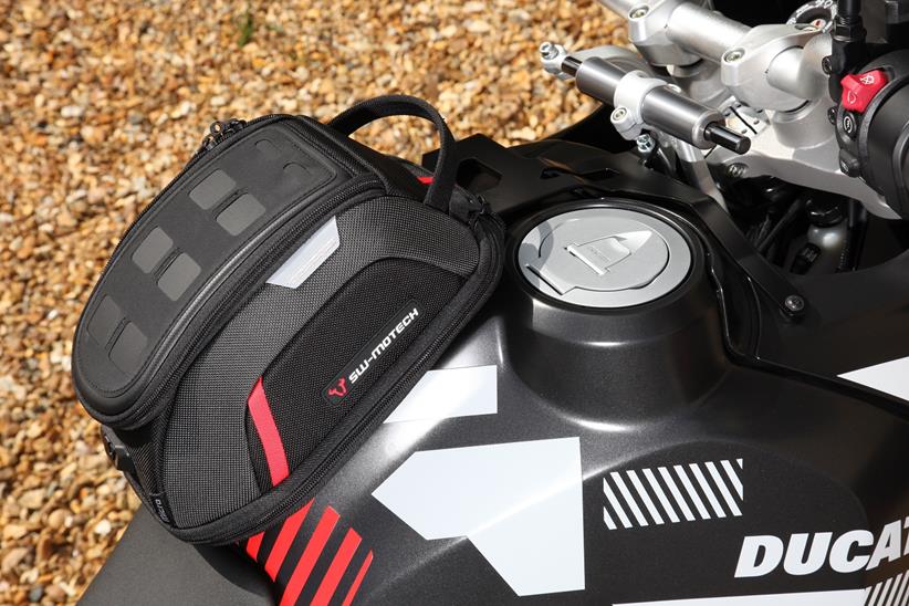 Ducati DesertX SW Motech tankbag