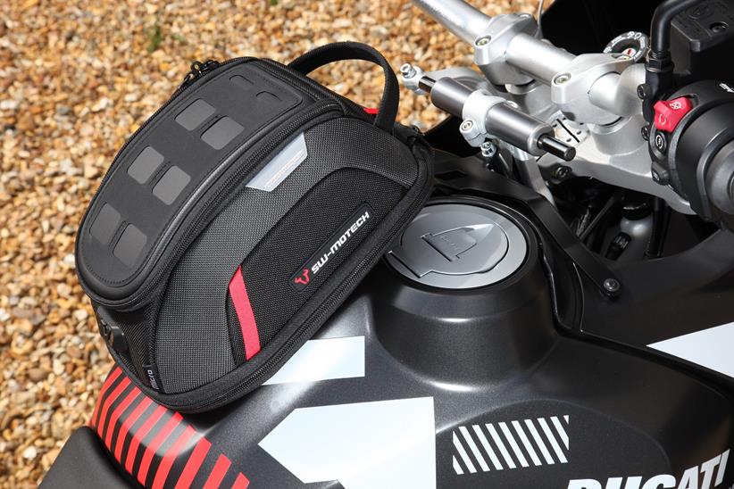 SW Motech tankbag fitted