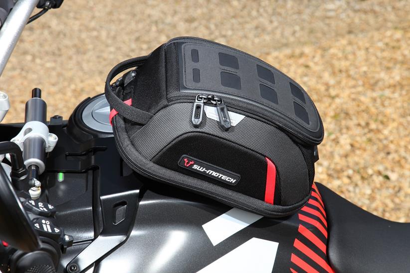 SW Motech tankbag for the Ducati DesertX