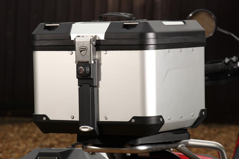 Ducati DesertX top box