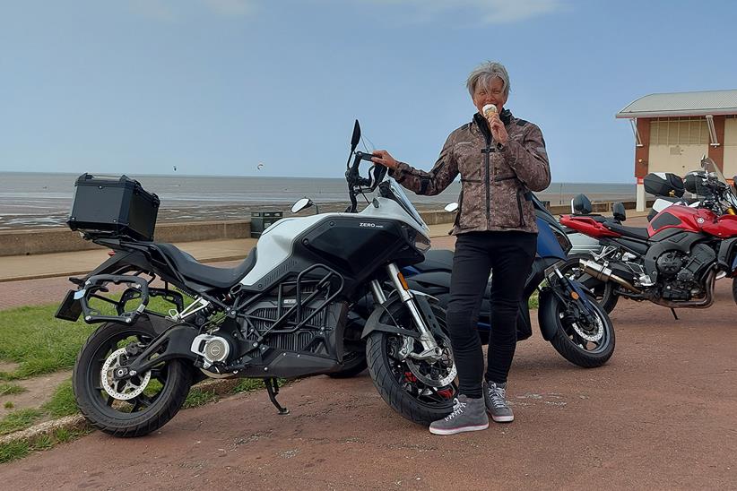 Ice Creams at Hunstanton on the DSR/X