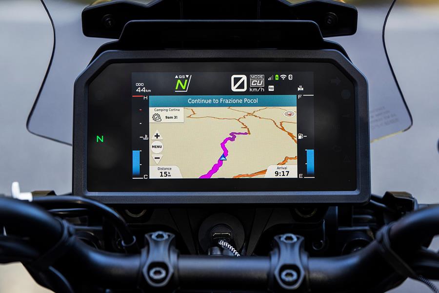 2023 Yamaha Tracer 9 GT+ satnav