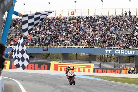 WSB Assen: Alvaro Bautista secures Ducati's 400th win with sensational hat-trick