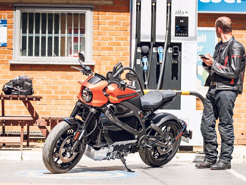 How long does it take to get a full charge on the new harley davidson ...