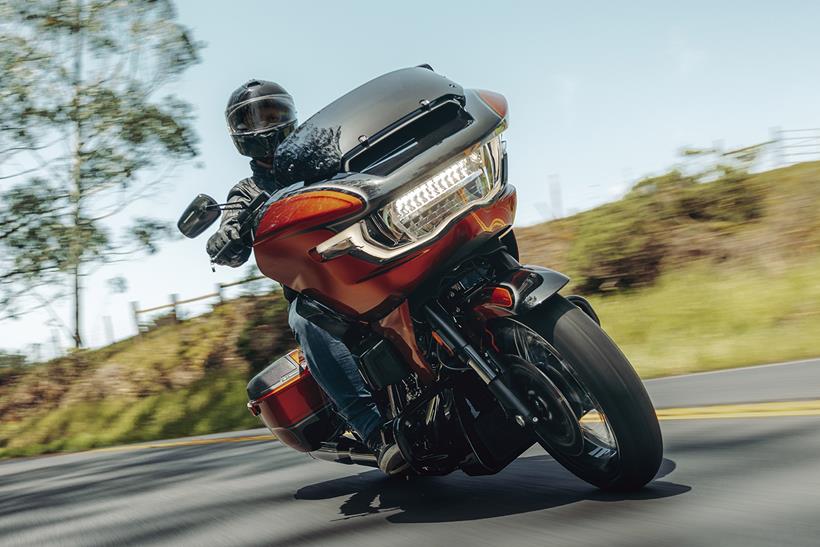 Harley-Davidson CVO Road Glide on the road