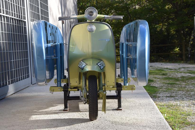 Lambretta amphibious scooter