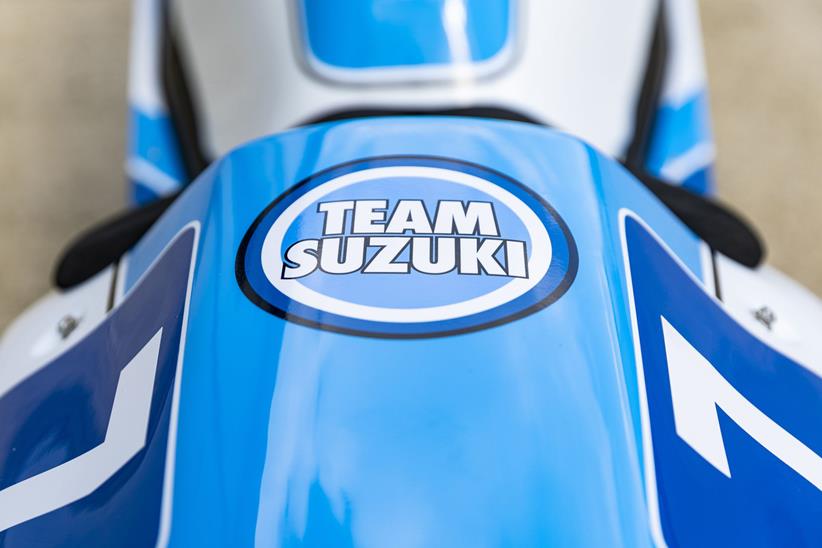 Team Classic Suzuki GSX-R1000 K1 with special livery logos