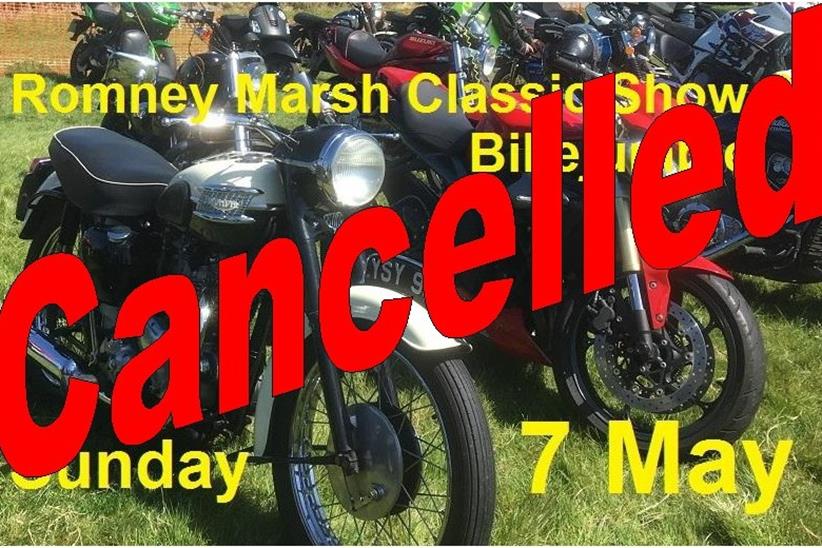 Romney Marsh Bike Jumble is cancelled