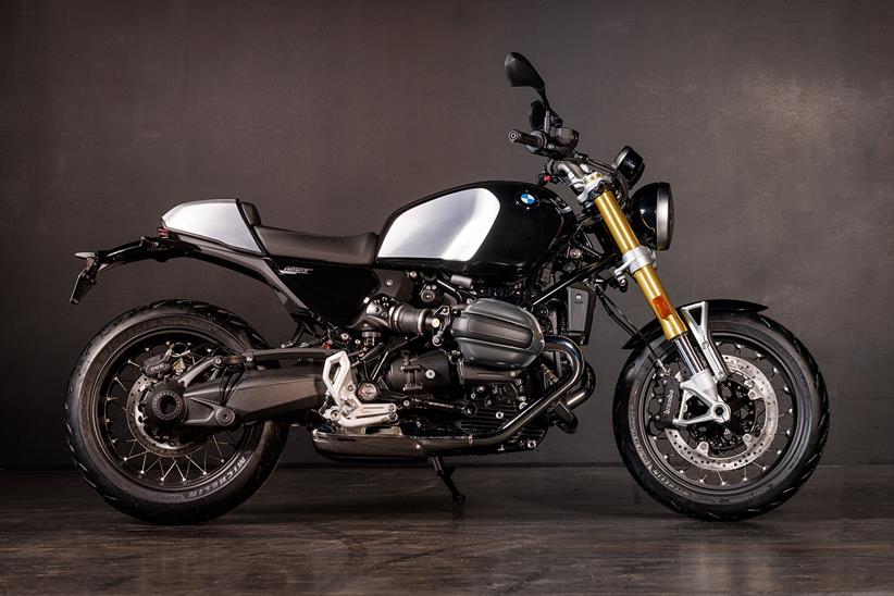 A side view of the BMW R12 nineT