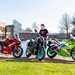 MCN's Joseph Wright with three A2 licence motorcycles