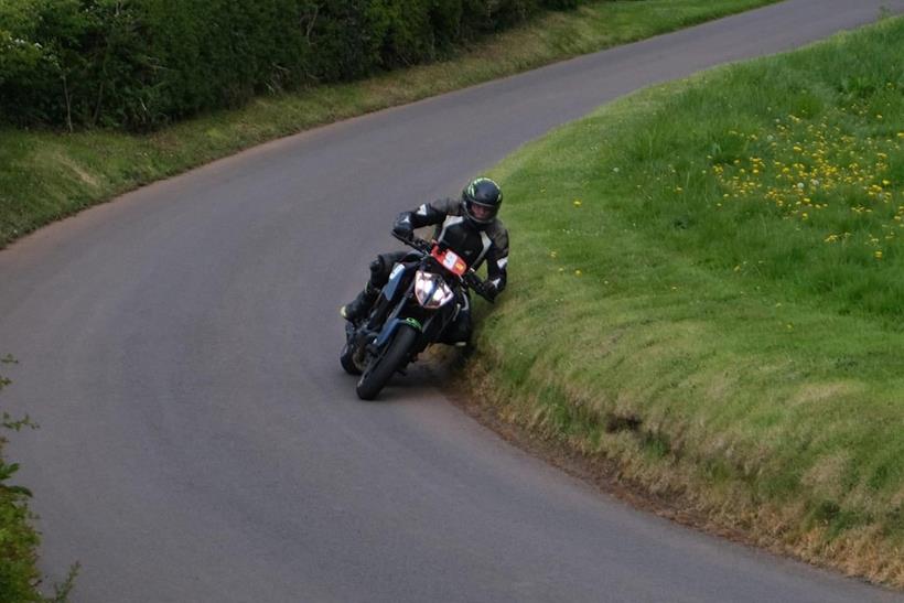 Cornering action from Shelsley Hillclimb (image: Clinton Sparkhall)