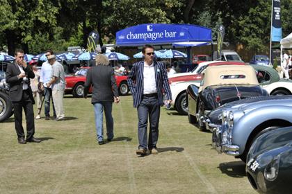 Bikes join the champagne set at the Salon Prive