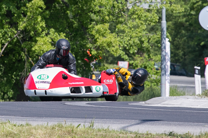 Czech road racing sidecar racer 