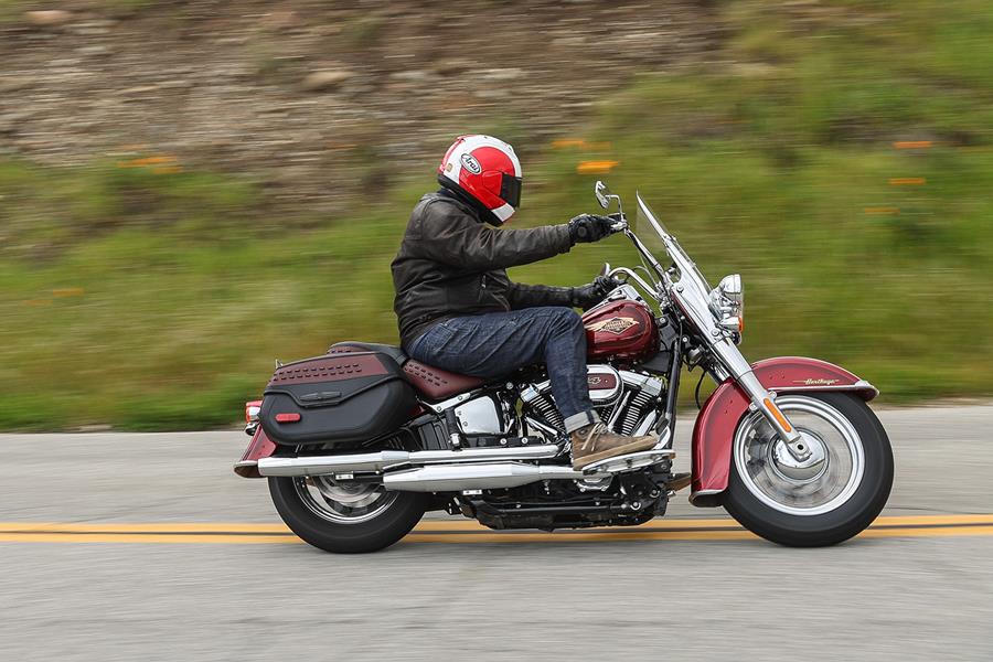 Harley-Davidson Heritage Classic Anniversary Edition ridden by Phil West